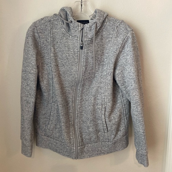 Figs Jackets & Blazers - FIGS Gray On-Shift Full Zip Hoodie women